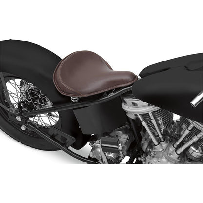Drag Specialties Solo Seat - Large - Brown - Leather 0806-0049_285621