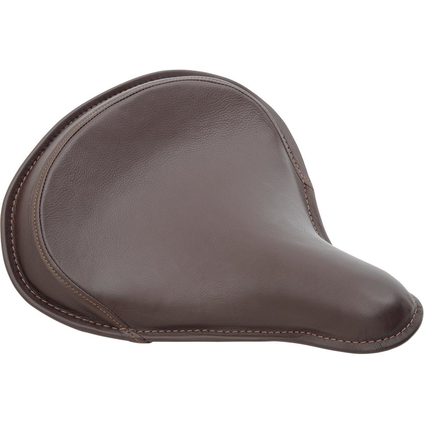 Drag Specialties Solo Seat - Large - Brown - Leather 0806-0049_285622
