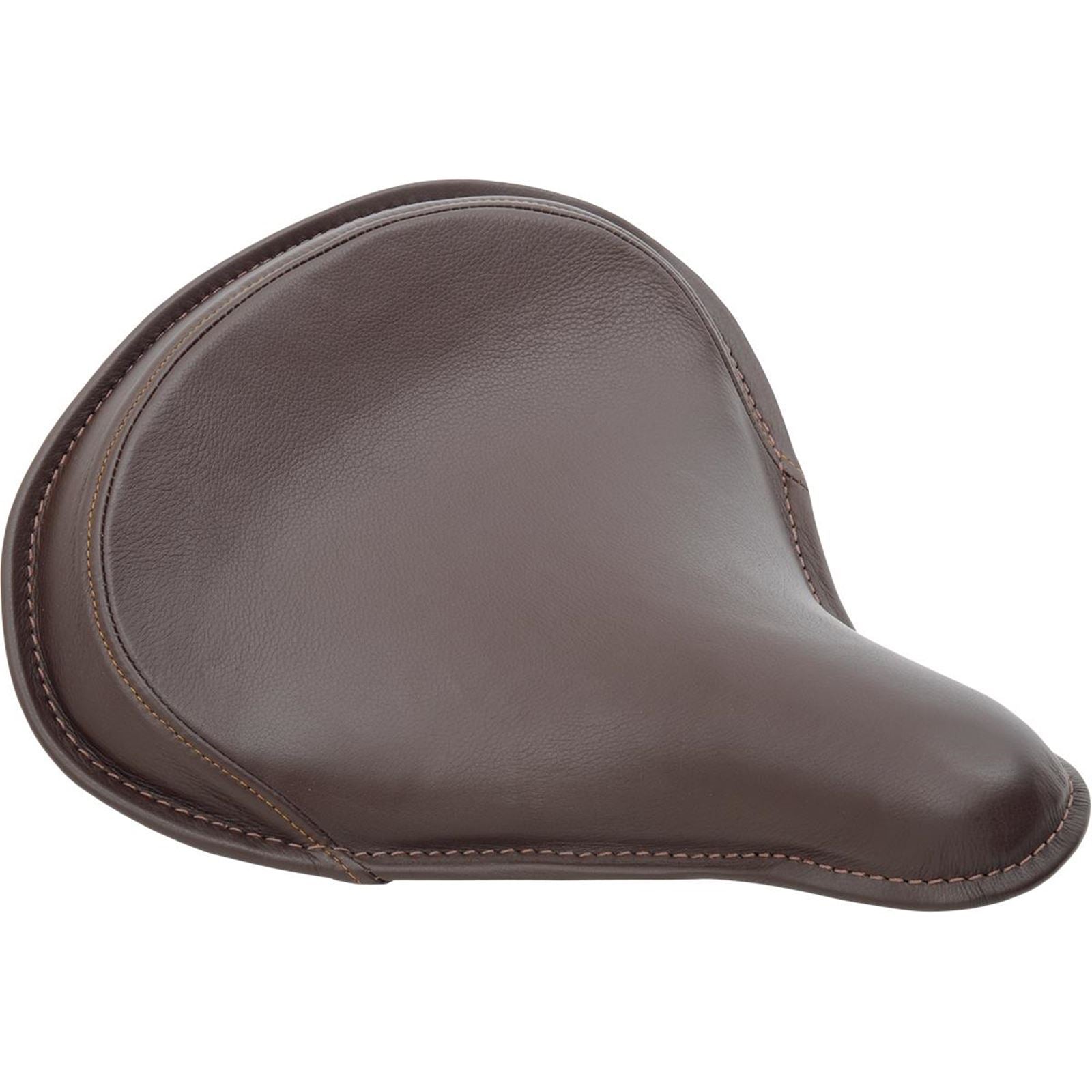 Drag Specialties Solo Seat - Large - Brown - Leather 0806-0049_285622