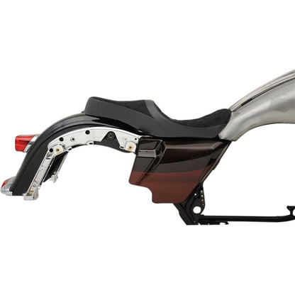 Drag Specialties Low Touring Seat - Diamond - Yaffe Tanks 0801-1070_285639