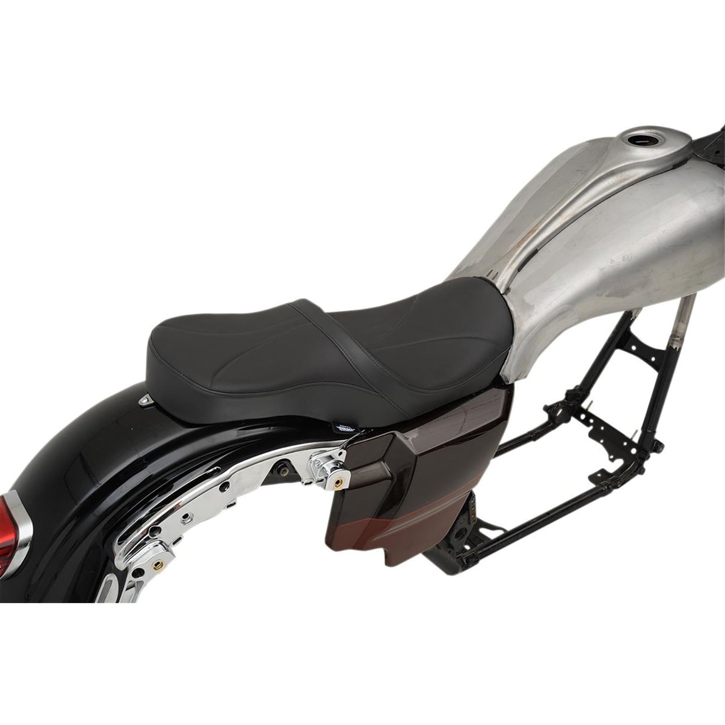 Drag Specialties Low Touring Seat - Mild Stitched - Yaffe Tanks 0801-1069_285650