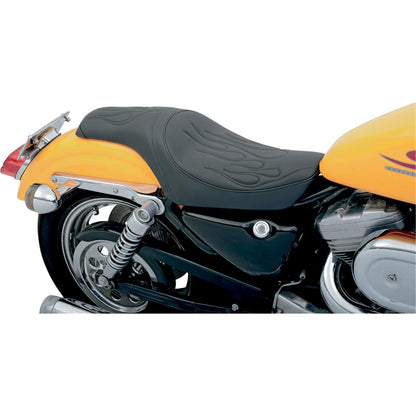 Drag Specialties Predator Seat - Flame Stitched - XL '82-'03 0804-0385_285695