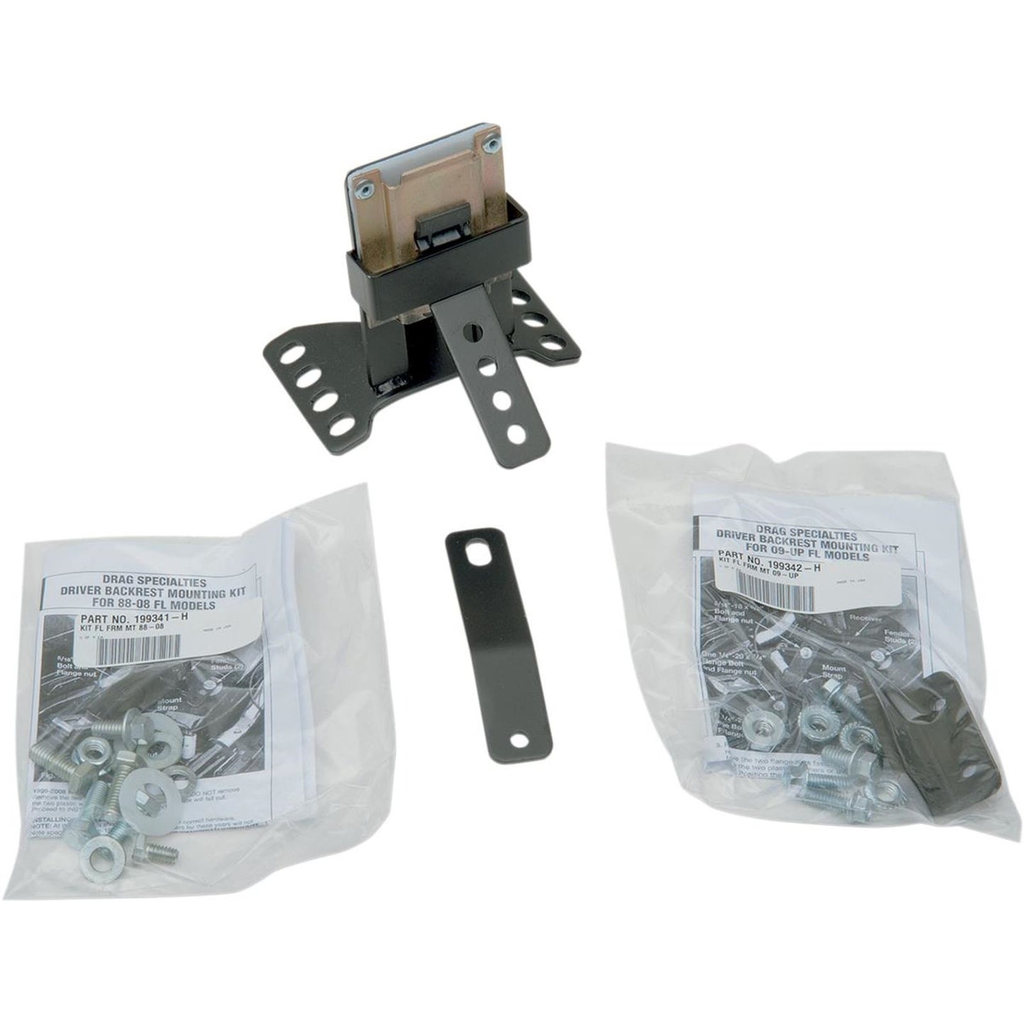 Drag Specialties Mount Backrest 88-17 FL 0822-0163_285703