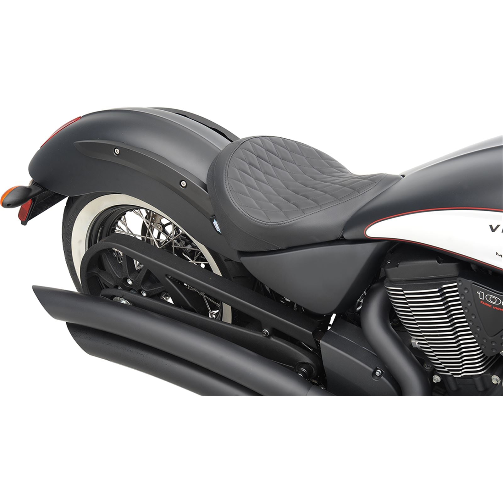 Drag Specialties Low Solo Seat - Diamond - Vegas 0810-1601_374009