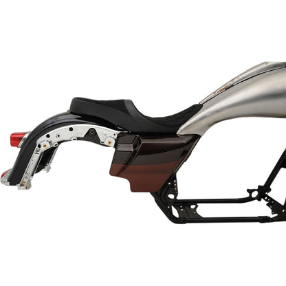 Drag Specialties Low Touring Seat - Diamond - Razorback Tanks 0801-1076_285779