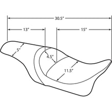 Drag Specialties Predator Seat - Smooth - FL '08+ 0801-0948_285808