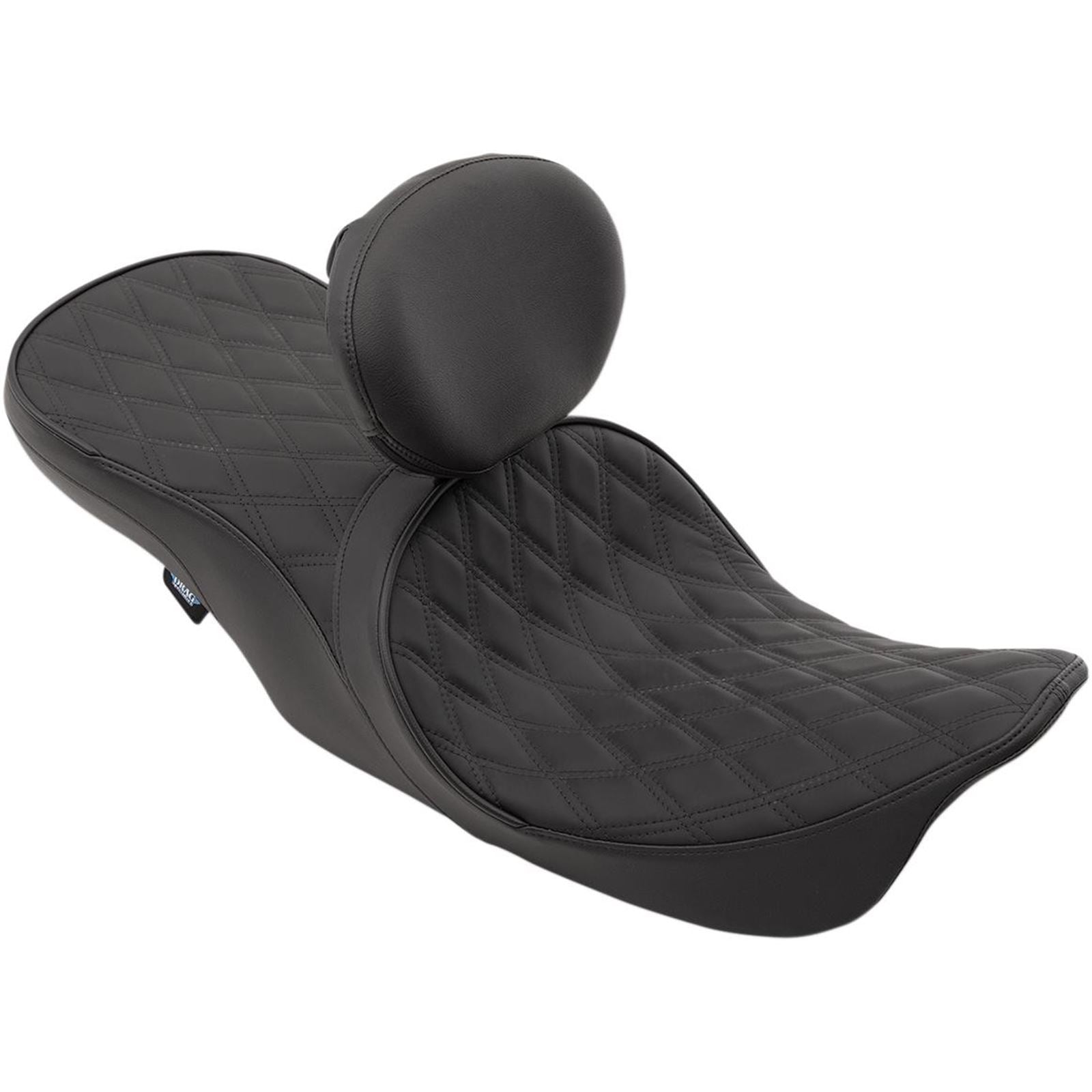 Drag Specialties Low Forward Touring Seat - Double Diamond - Driver Backrest 0801-1169_285829