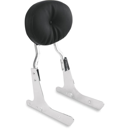 Drag Specialties Pillow Oval Sissy Bar Pad - Black 0822-0344_285843