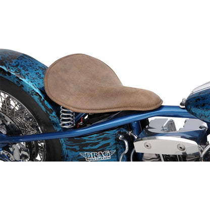 Drag Specialties Low Solo Seat - Large - Brown 0806-0056_285863