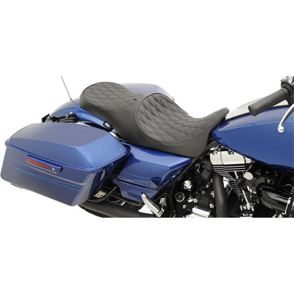 Drag Specialties Low Forward Touring Seat - Diamond 0801-1011_285906