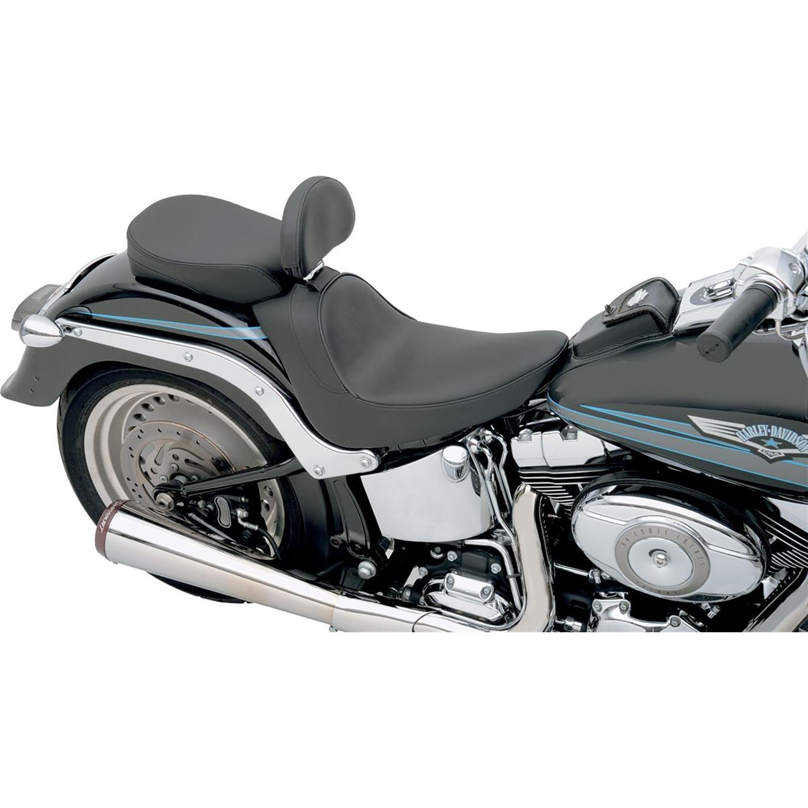 Drag Specialties Solo Seat - Smooth - Driver Backrest 0802-0626_285922