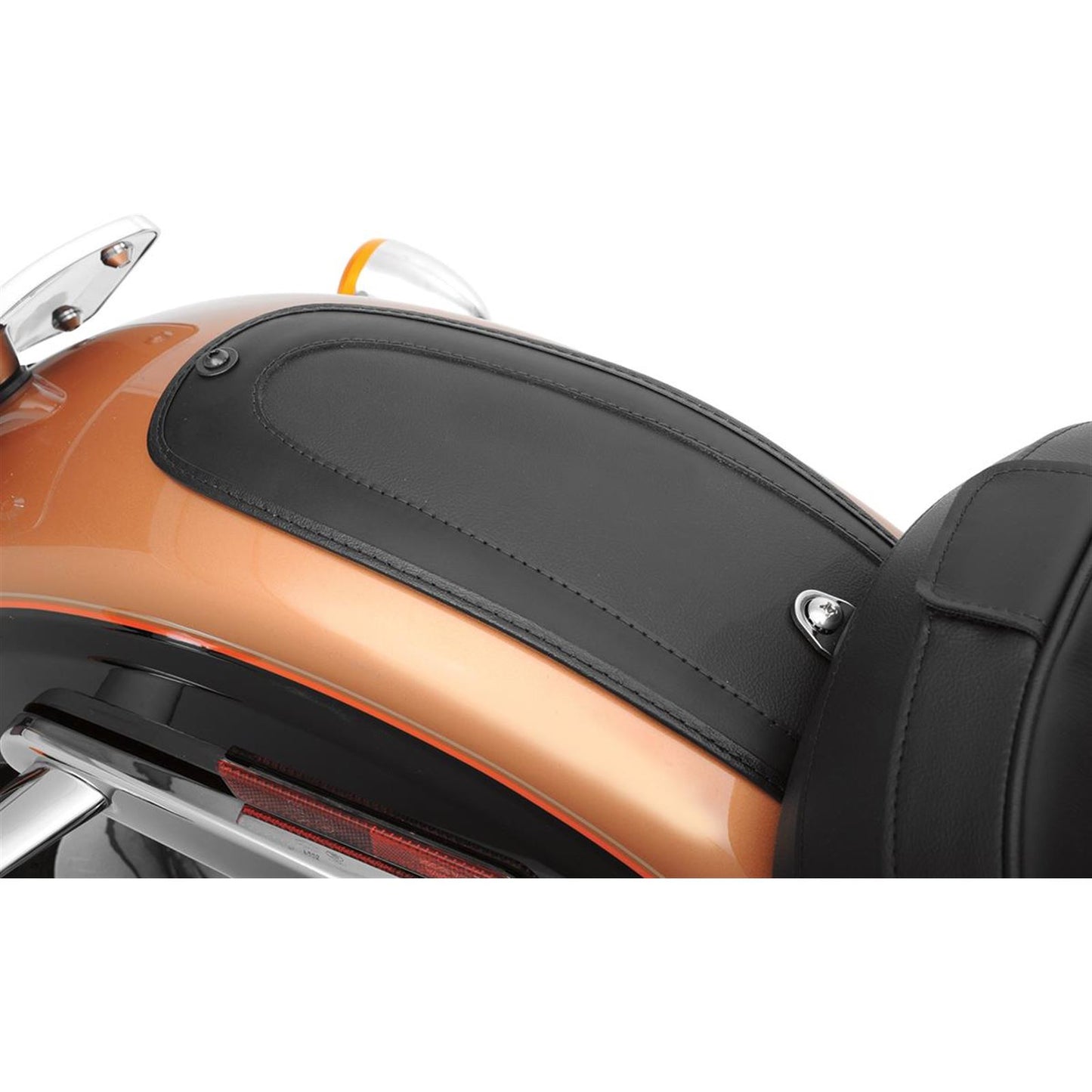 Drag Specialties Fender Skin - Smooth Automotive-Grade Vinyl Center - 15" Lx5.5" W 1405-0135_285986