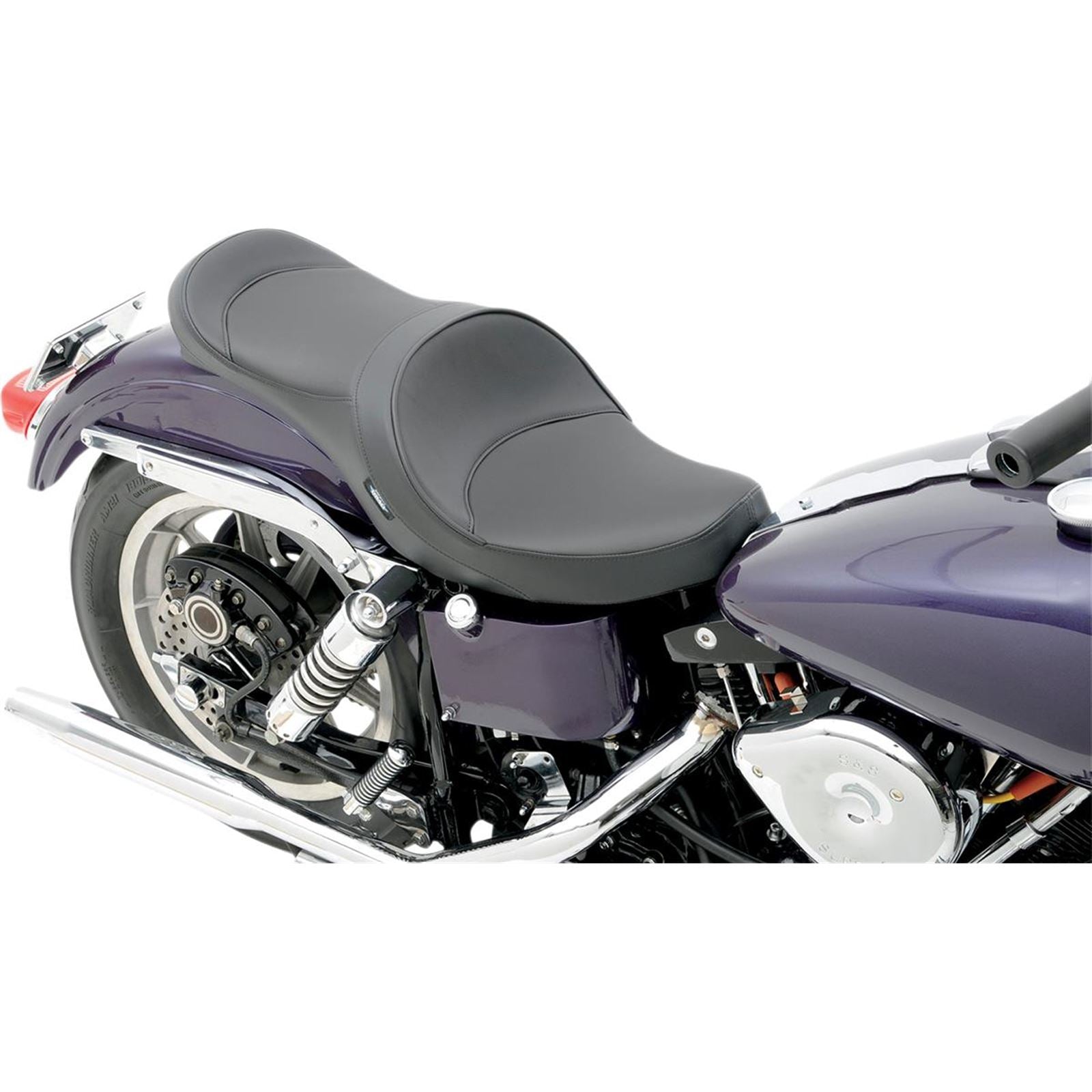 Drag Specialties Double Bucket Smooth Seat - FX/FL '58-'84 0805-0122_286058