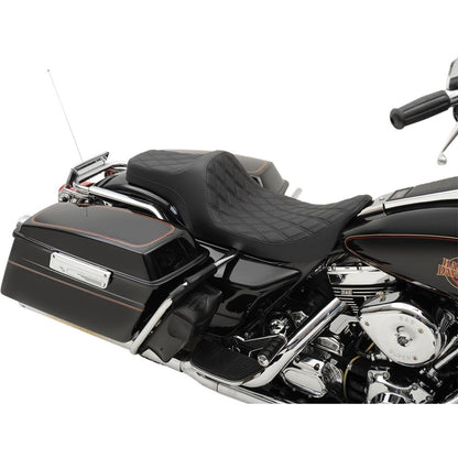 Drag Specialties Predator III Seat - Double Diamond 0801-1129_286065