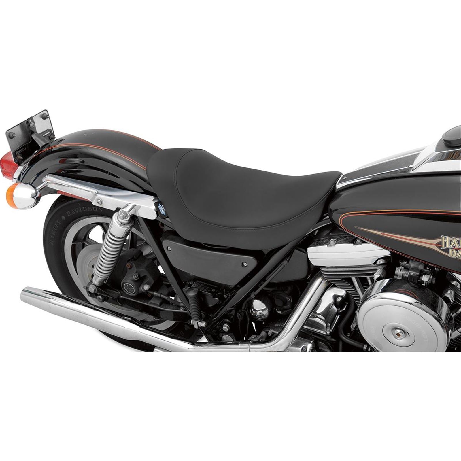 Drag Specialties EZ Mount Solo Seat - Smooth FXR 0805-0067_286098
