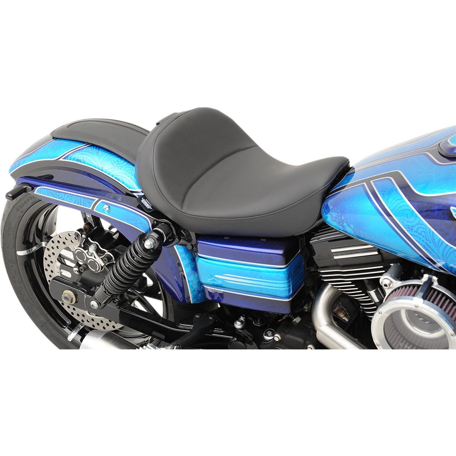 Drag Specialties Solo Seat - Mild Stitched - Driver's Backrest - FXD 0803-0555_286129