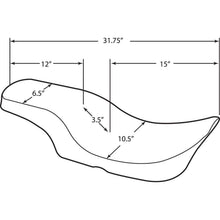 Drag Specialties Spoon Seat - Smooth - RoadKing '97-'07 0801-0442_286136