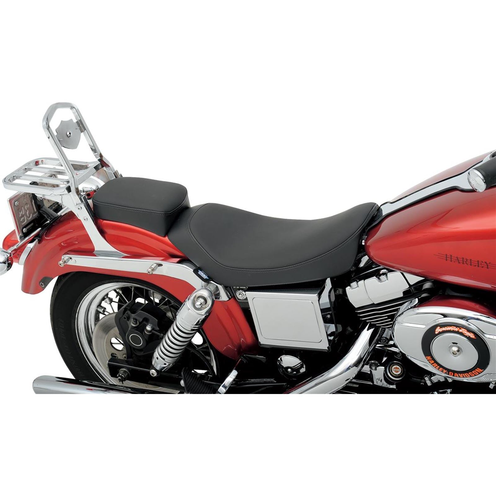 Drag Specialties Low Solo Seat - Smooth - FXD '96-'03 0803-0407_286173