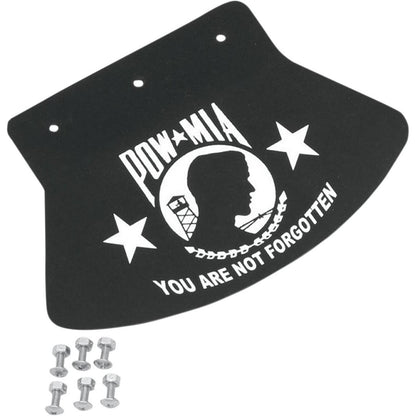 Drag Specialties Mud Flap - POW-MIA - 9.5" W x 6.5" H 1420-0045_286181