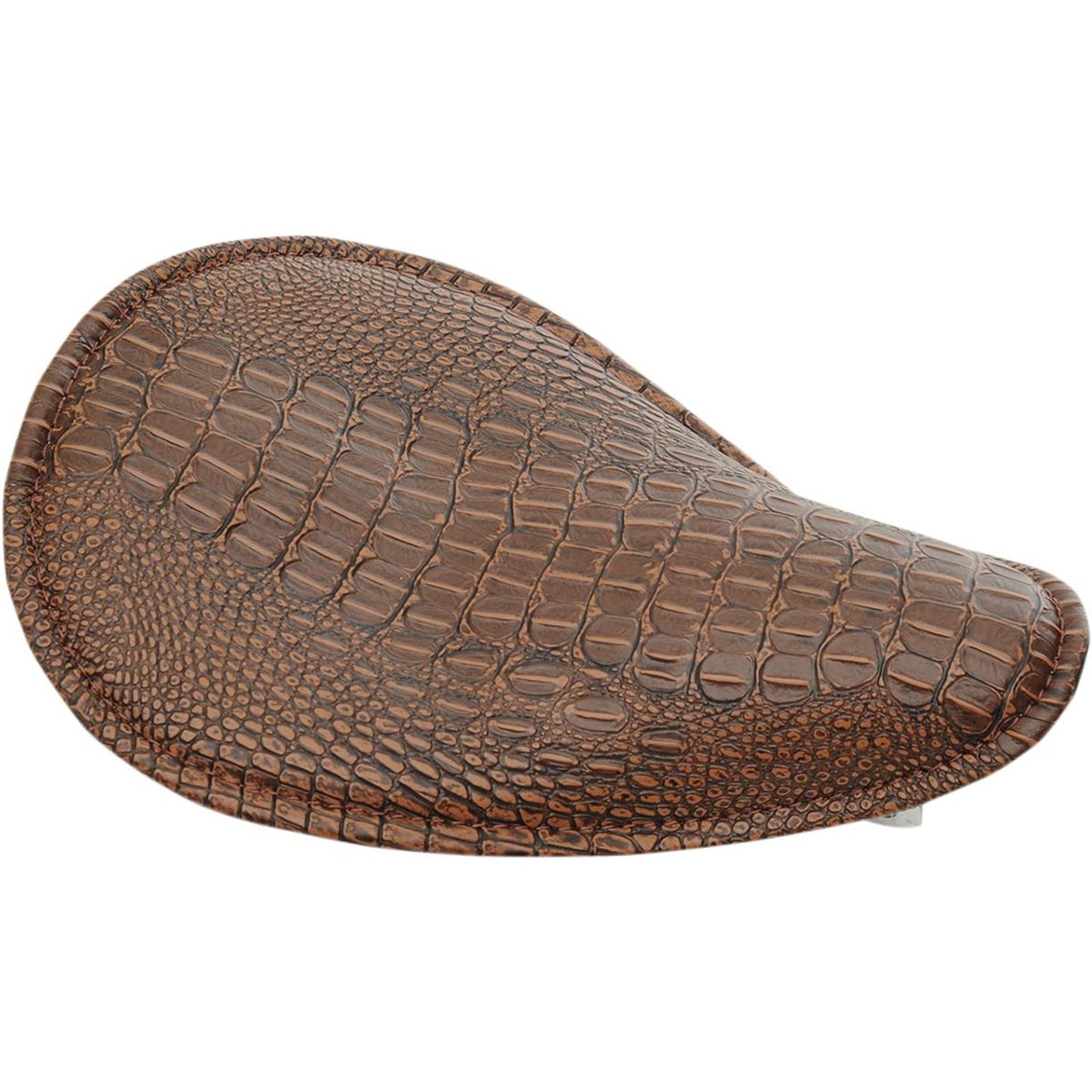 Drag Specialties Solo Seat - Small - Gator - Brown 0806-0096_286182