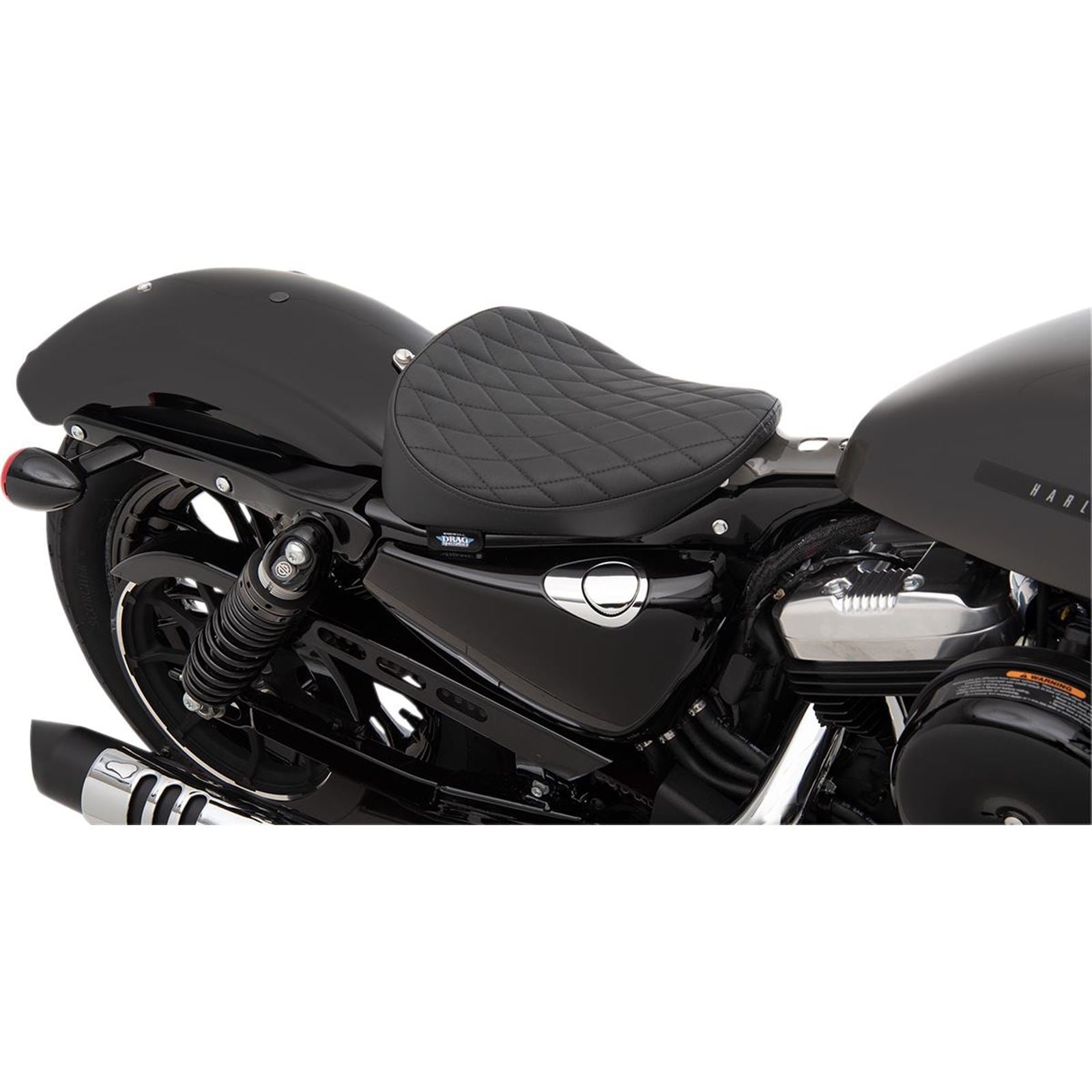 Drag Specialties Bobber Solo Seat - Diamond - Vinyl 0804-0738_286184