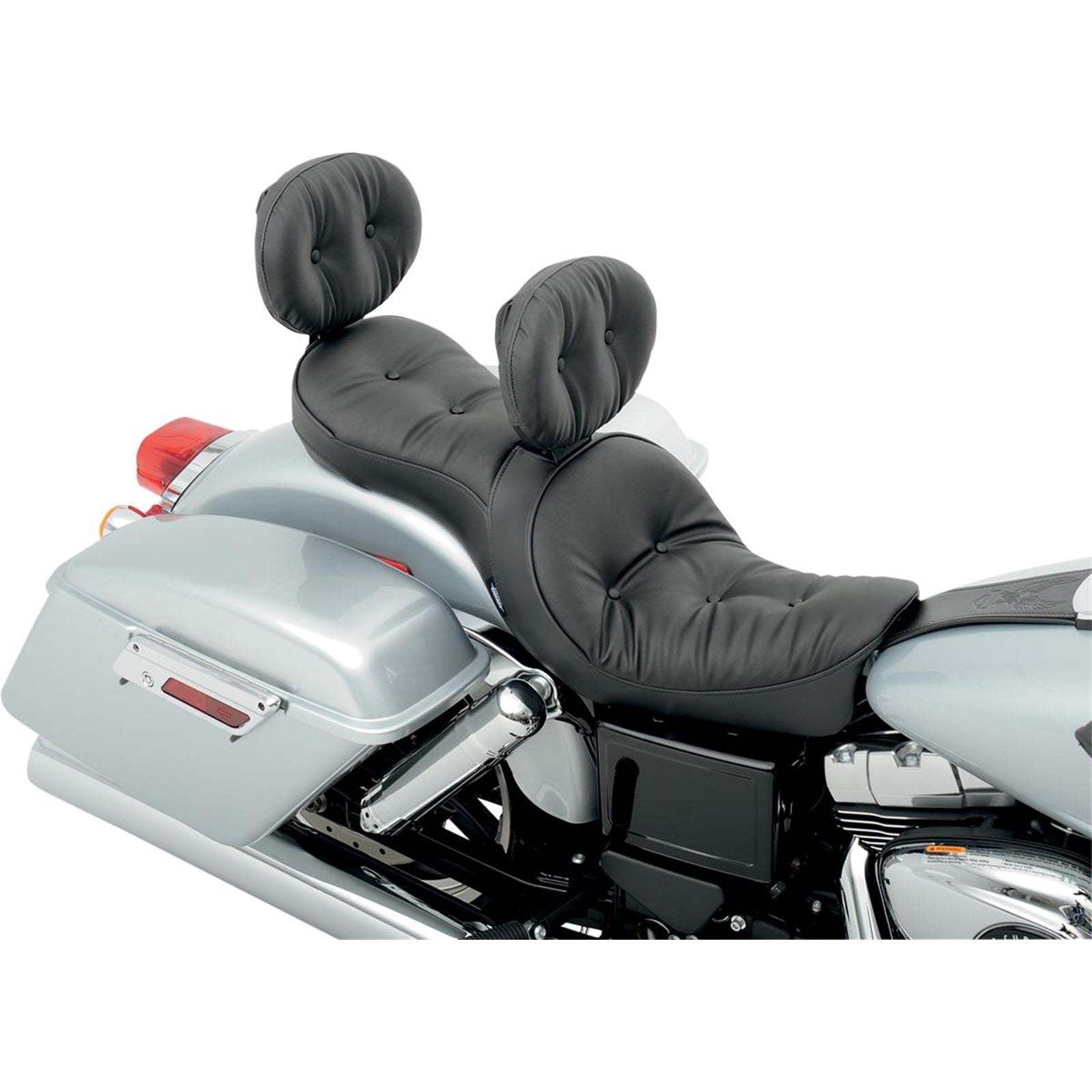 Drag Specialties EZ Glide II Pillow Backrest 0822-0189_286202