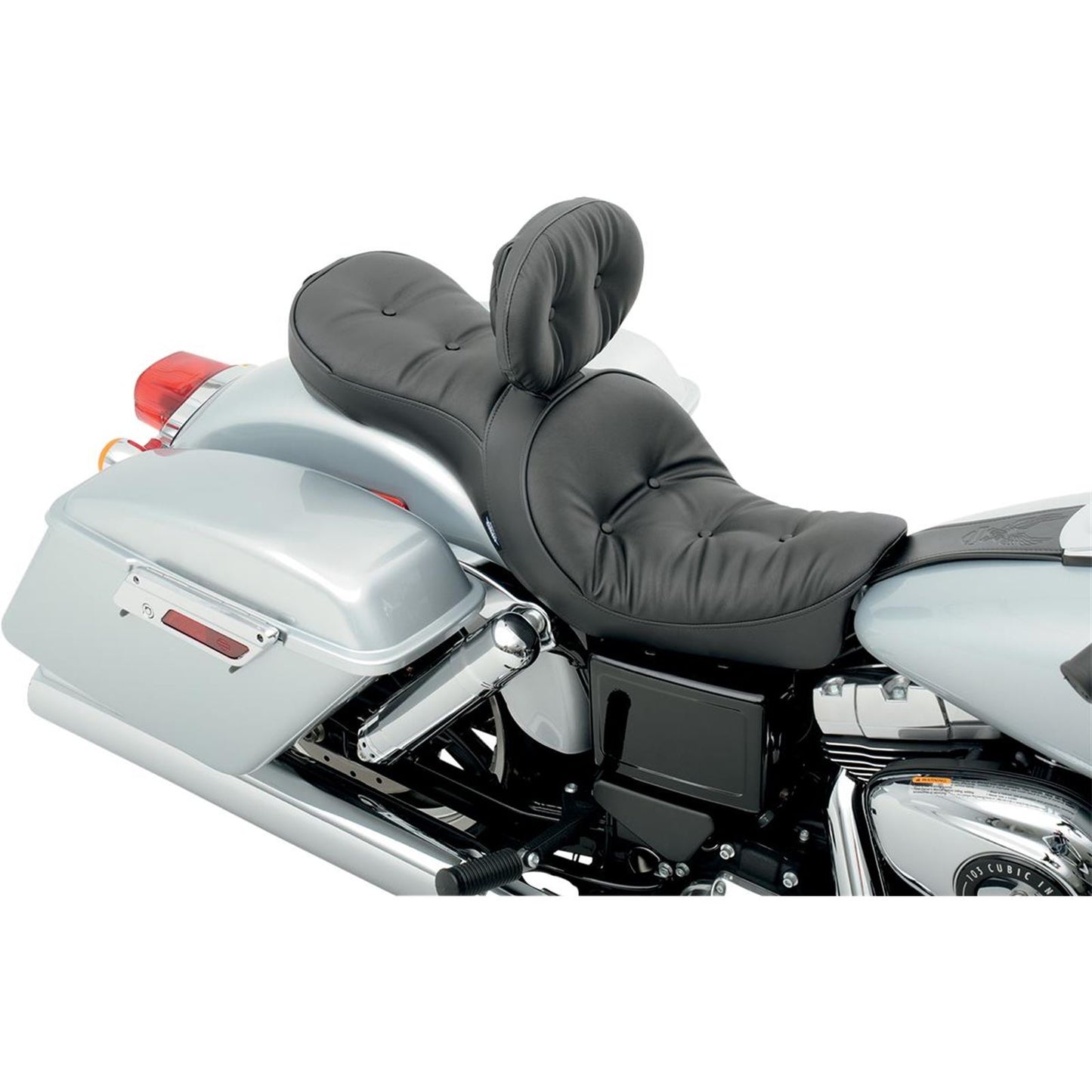Drag Specialties EZ Glide II Pillow Backrest 0822-0189_286203
