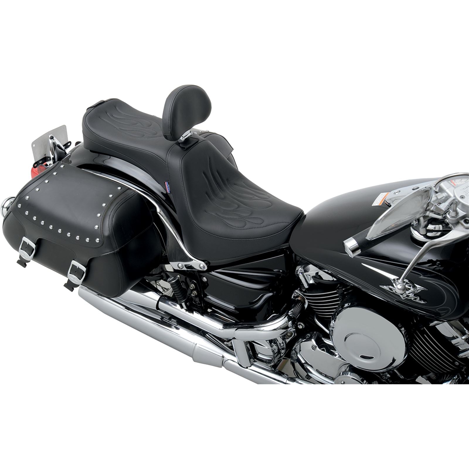 Drag Specialties EZ Glide II Small Backrest 0822-0133_374086