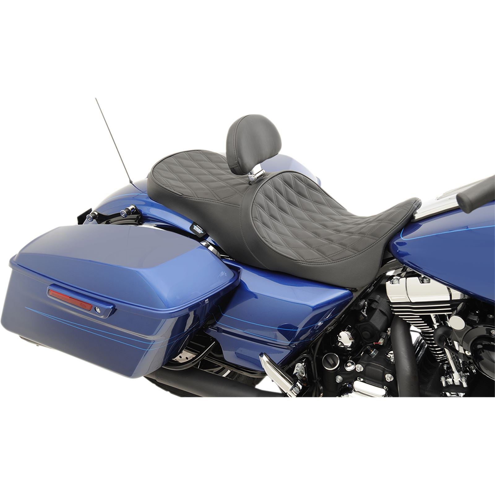 Drag Specialties EZ Glide II Small Backrest 0822-0133_374099