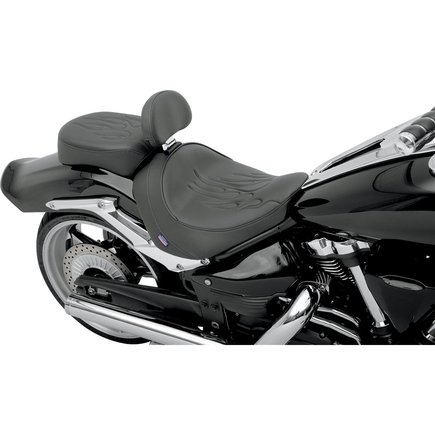 Drag Specialties EZ Glide II Small Backrest 0822-0133_374107