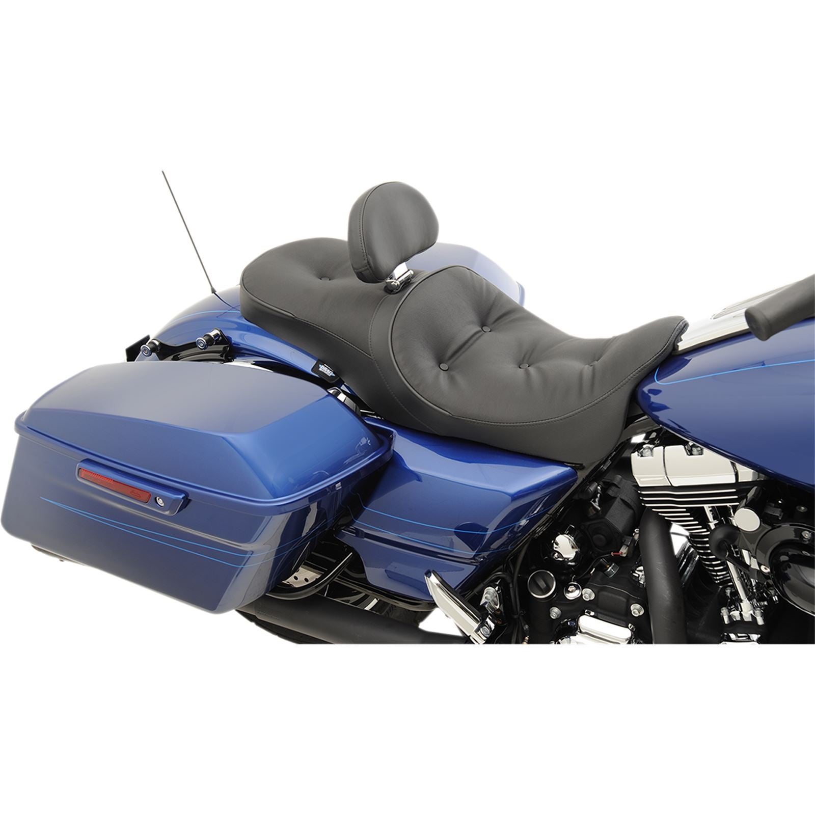 Drag Specialties EZ Glide II Small Backrest 0822-0133_374089