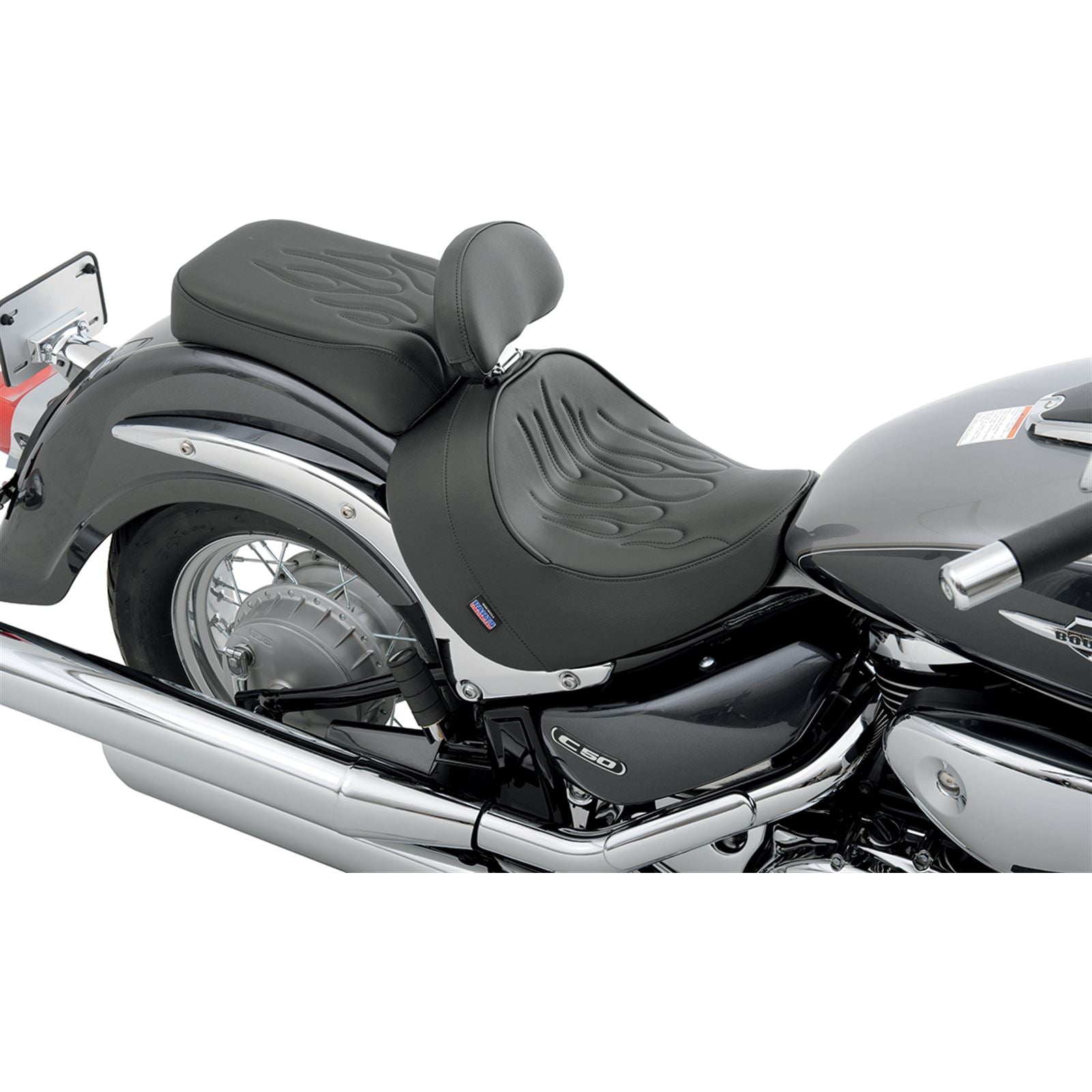 Drag Specialties EZ Glide II Small Backrest 0822-0133_374128