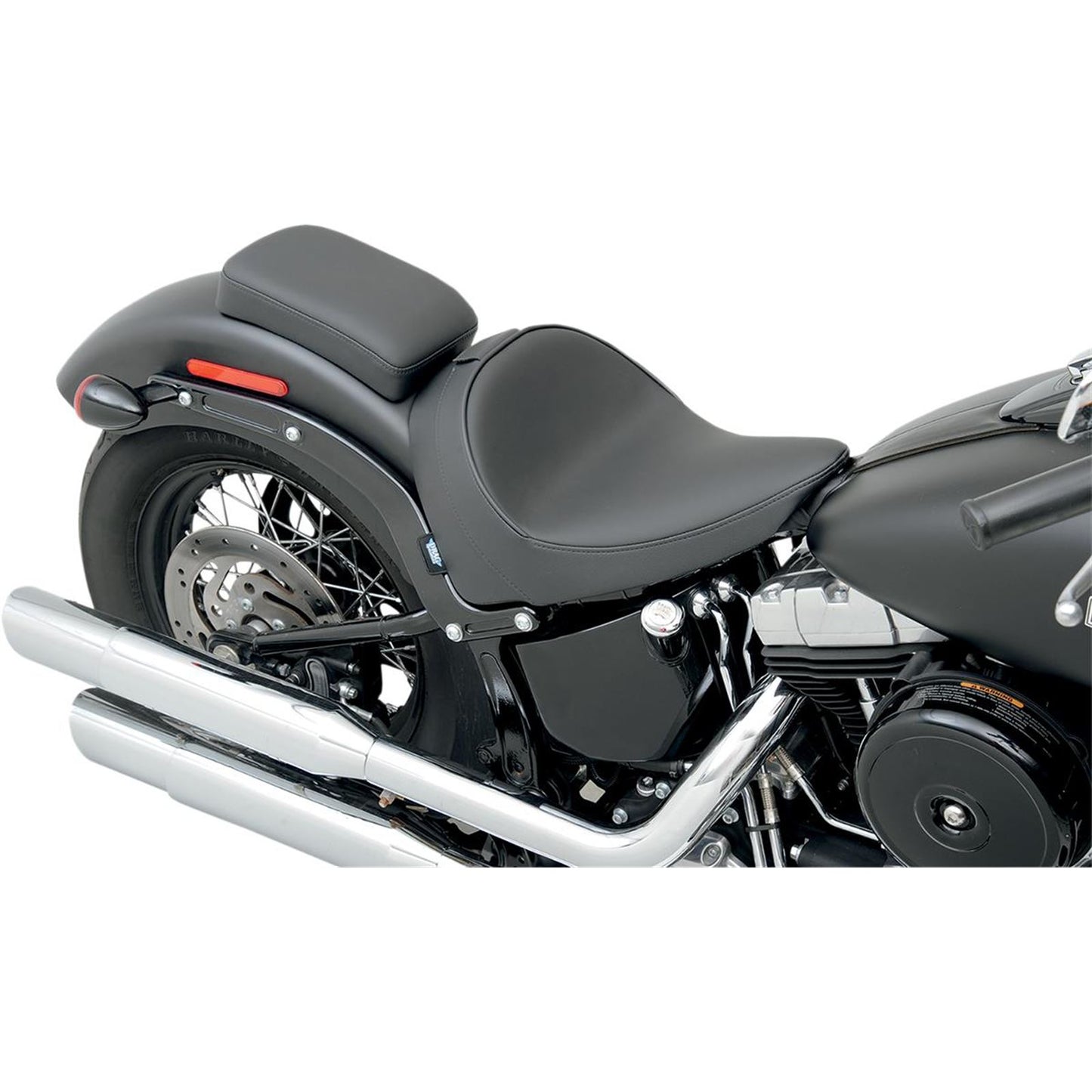 Drag Specialties Solo Seat - Smooth - Backrest - FXS/FLS 0802-0784_286213