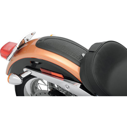 Drag Specialties Fender Skin - Embossed Faux Gator Leather Center - 15" Lx5.5" W 1405-0136_286235