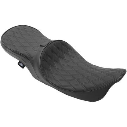 Drag Specialties Low Touring Seat - Diamond - Driver's Backrest 0801-1104_286261
