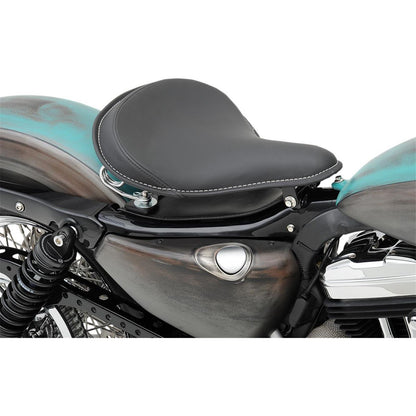 Drag Specialties Solo Seat - Large - Black - Leather 0806-0048_286266