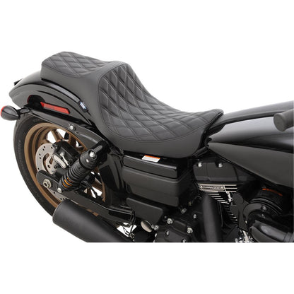 Drag Specialties Predator III Seat - Double Diamond 0803-0602_286275