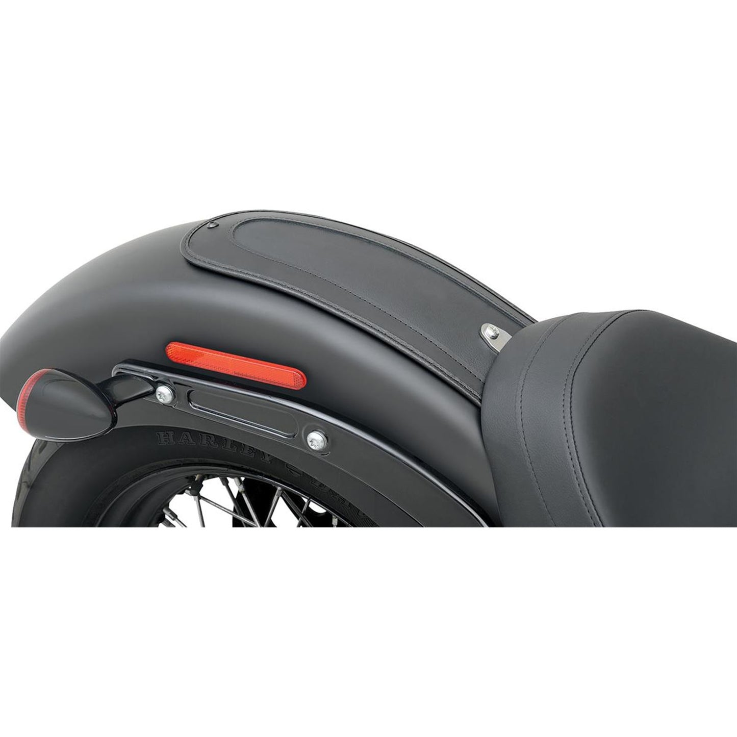 Drag Specialties Fender Skin - Smooth Automotive-Grade Vinyl Center - 13" Lx5.375" W 1405-0184_286288
