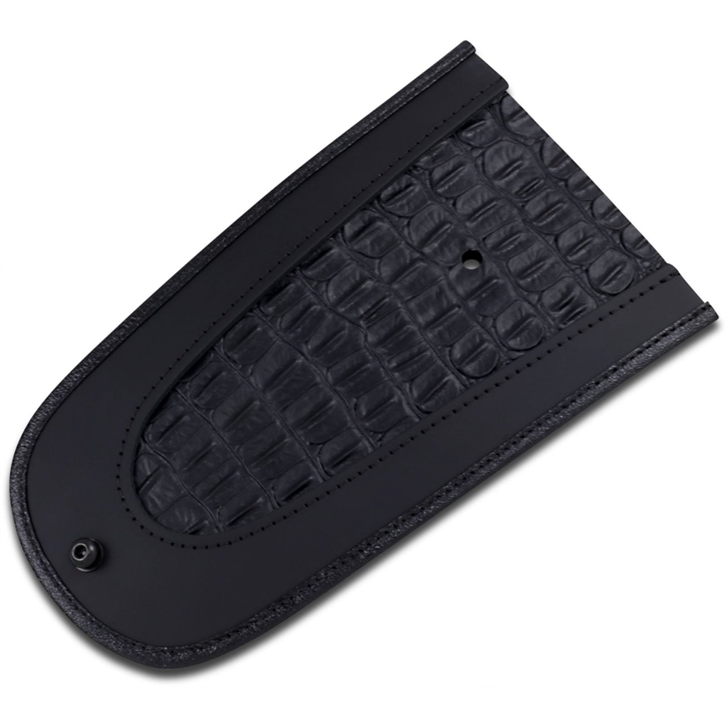 Drag Specialties Fender Skin - Embossed Faux Gator Leather Center - 10" Lx5.5" W 1405-0142_374132