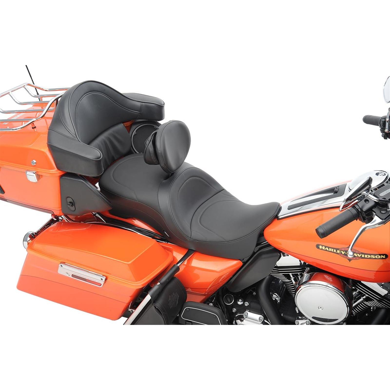 Drag Specialties Touring Seat - Mild Stitch - FL '09+ 0801-0833_286302