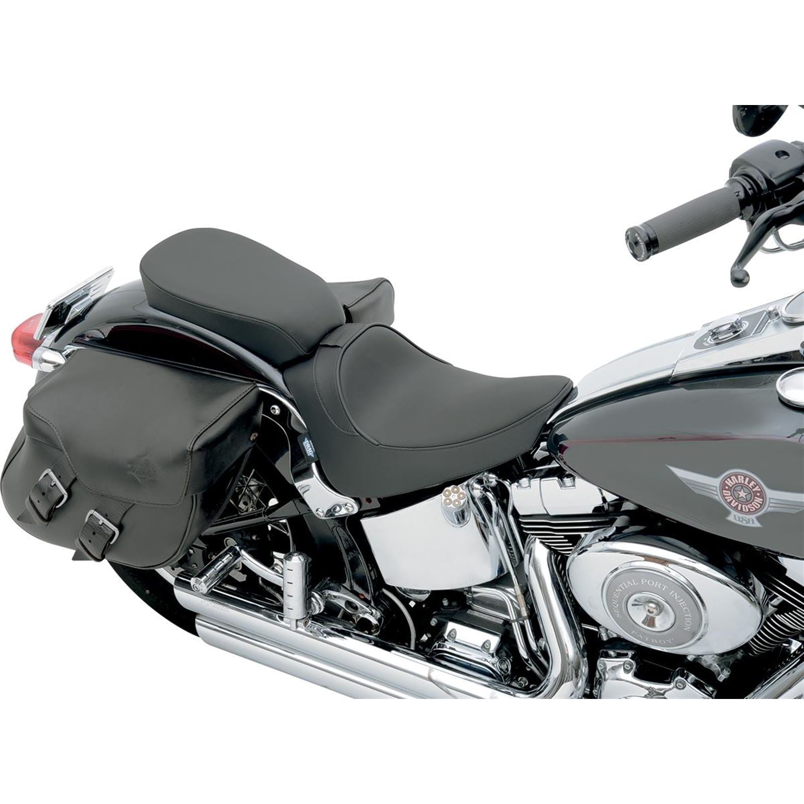 Drag Specialties Wide Smooth Pillion - FXST '00-'05 0802-0636_286383
