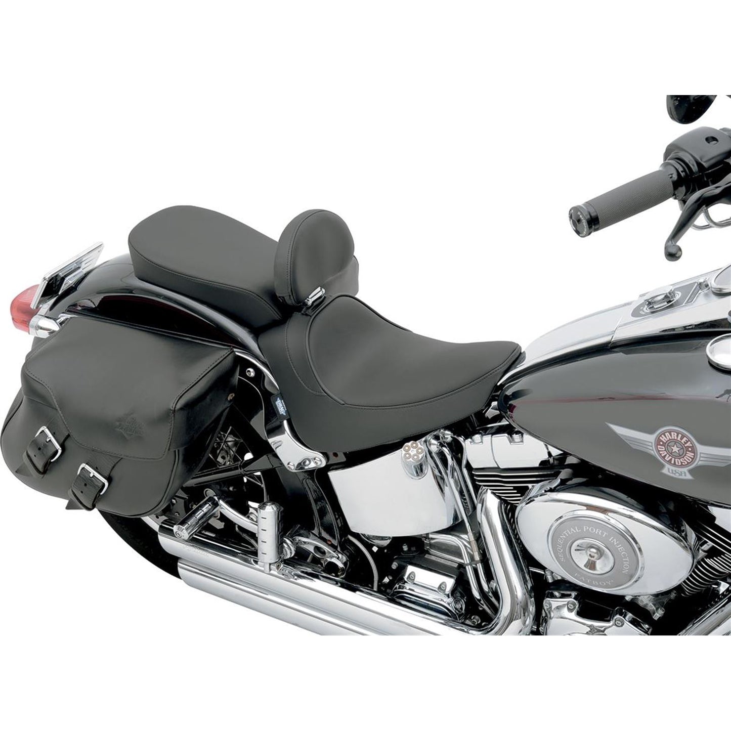 Drag Specialties Wide Smooth Pillion - FXST '00-'05 0802-0636_286384