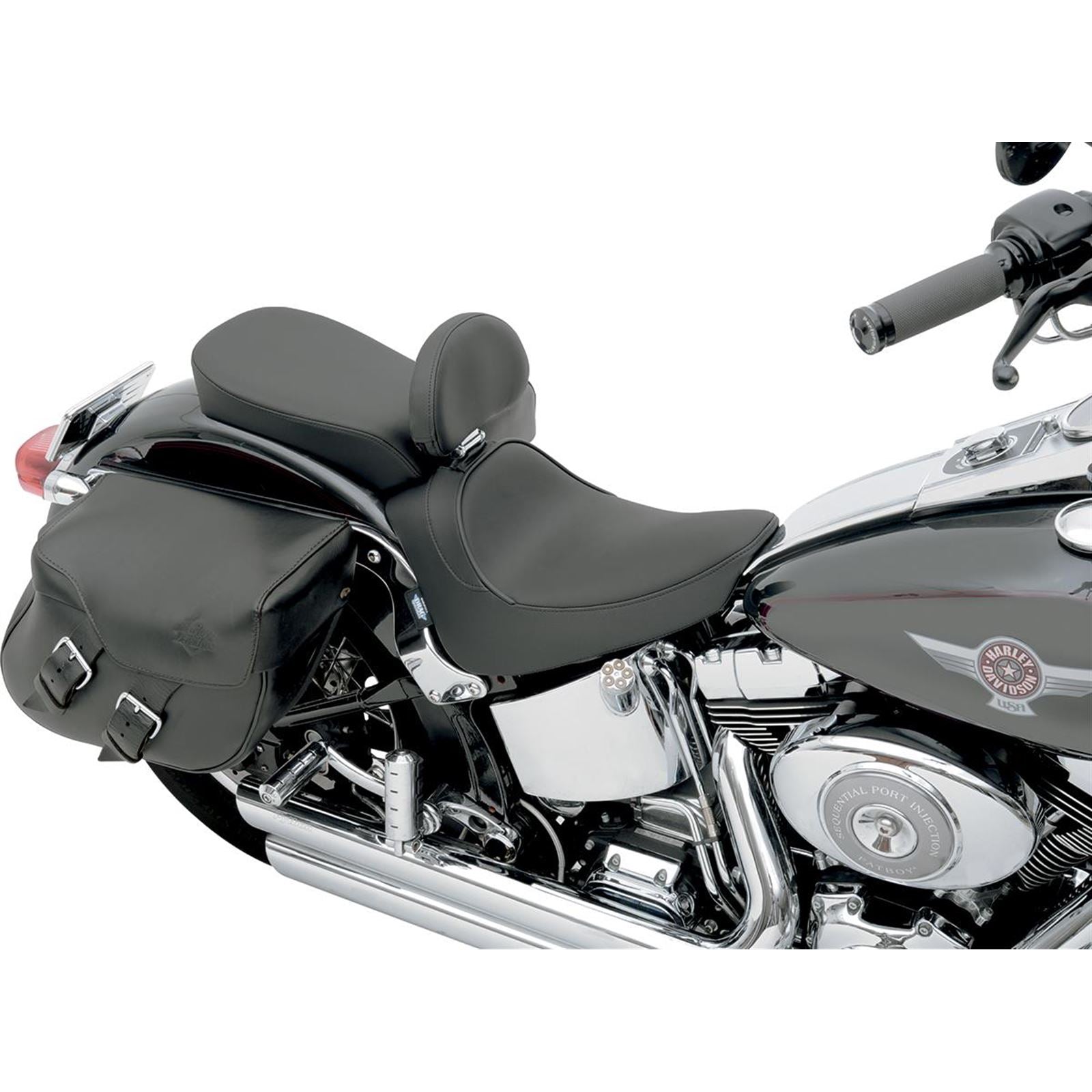 Drag Specialties Wide Smooth Pillion - FXST '00-'05 0802-0636_286384