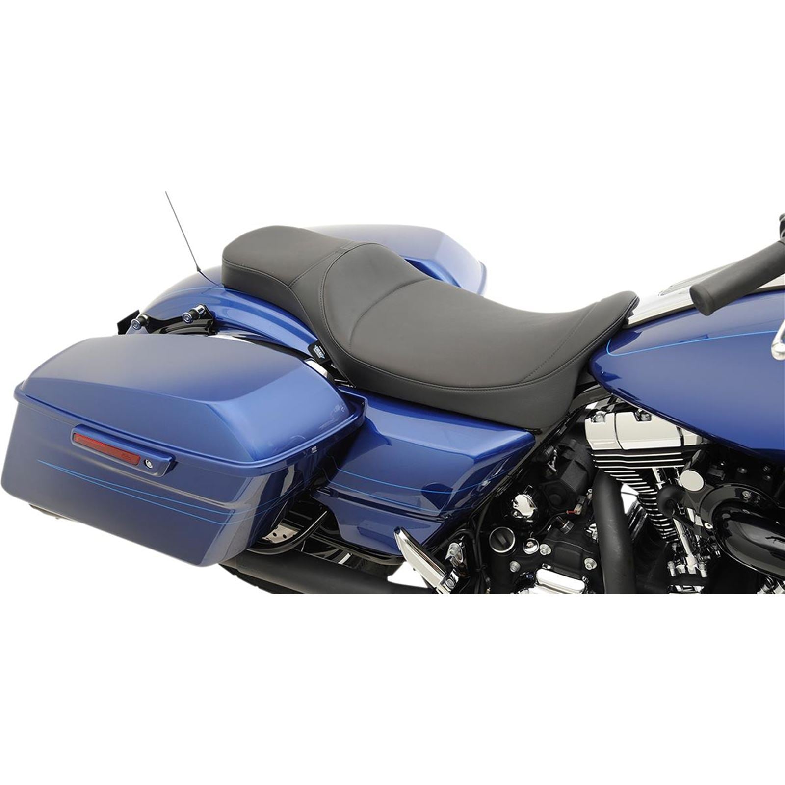Drag Specialties Extended Reach Predator Seat - Mild Stitched - FL 0801-1006_286419