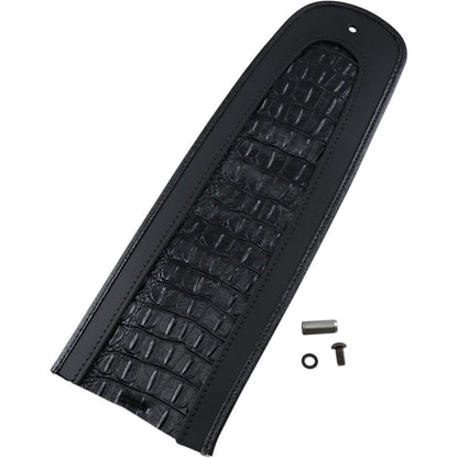 Drag Specialties Fender Skin - Embossed Faux Gator Leather Center - 15" Lx4.75" W 1405-0154_286424