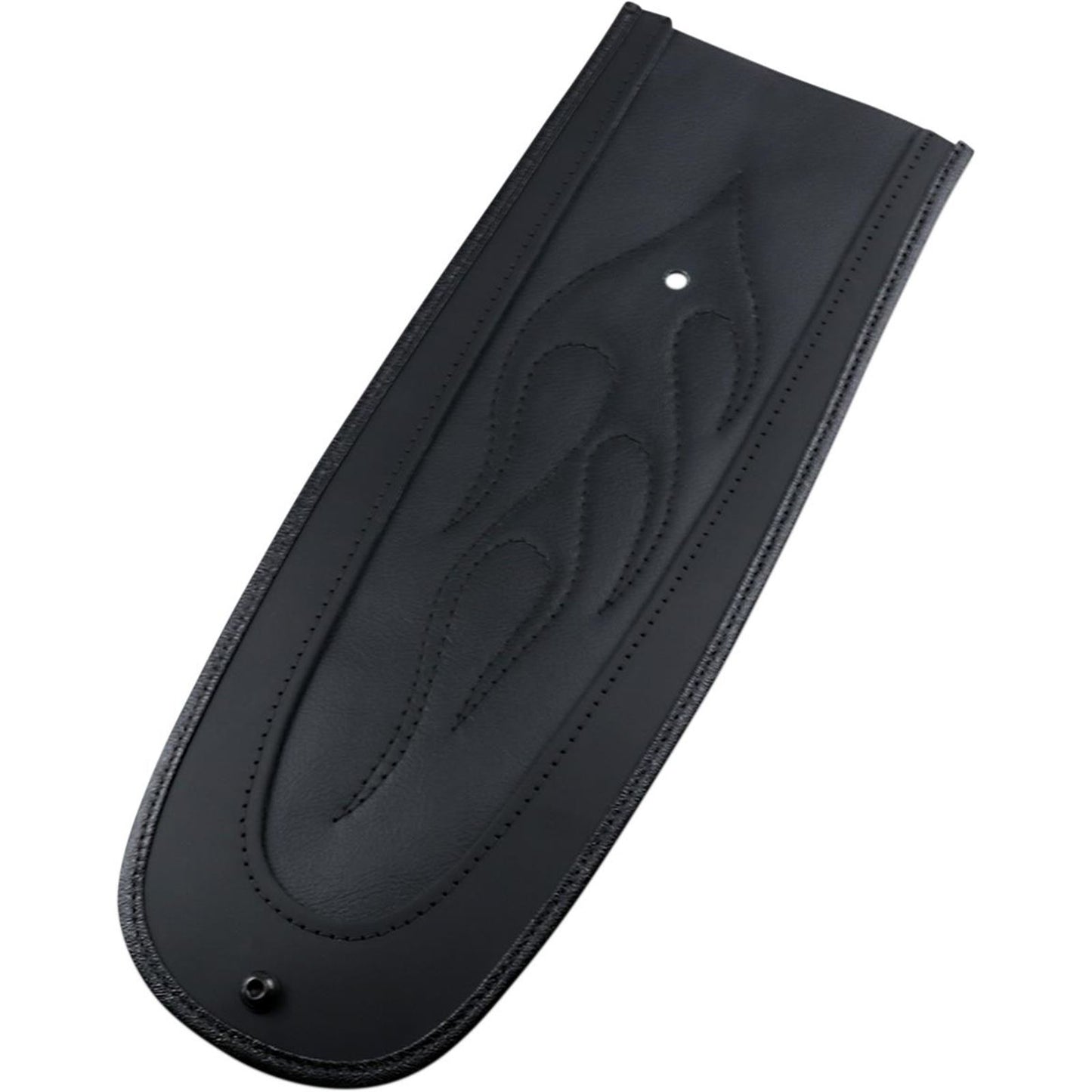 Drag Specialties Fender Skin - Flame Stitched Automotive-Grade Vinyl Center 15"Lx5.5"W 1405-0137_286437