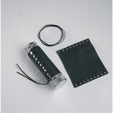 Drag Specialties Black Leather Twist Grip Cover for Harley Davidson DS-243058_286438