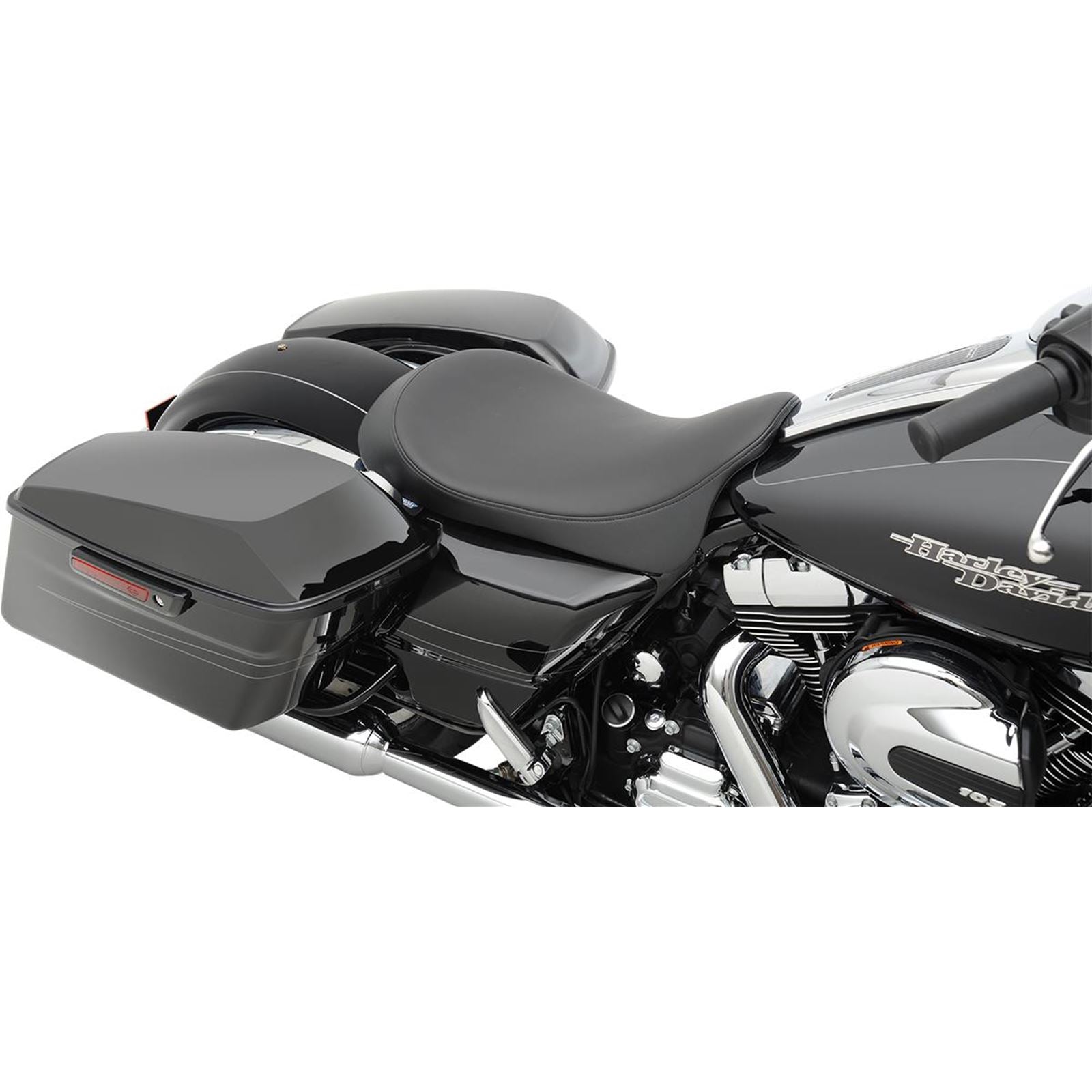 Drag Specialties Low Solo Seat - Smooth - FL '08-'19 0801-0870_286452