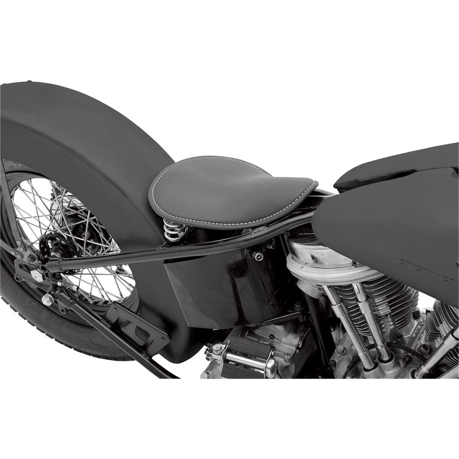 Drag Specialties Low Solo Seat - Small - Black 0806-0028_286457