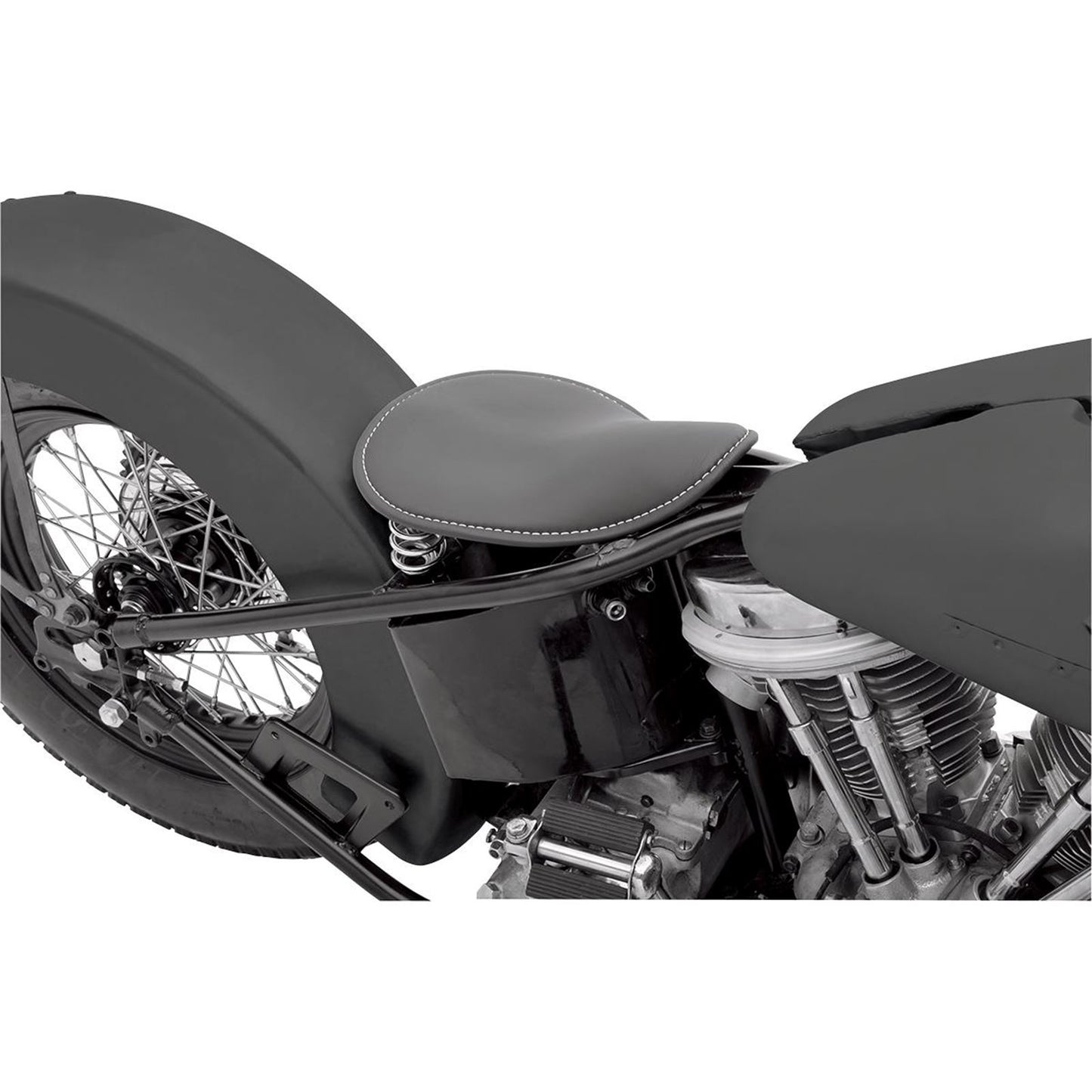 Drag Specialties Low Solo Seat - Small - Black 0806-0028_286459
